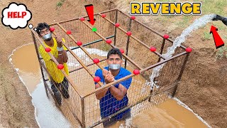 Worlds Hardest Mystery Button Box Escaping  Revenge challenge 🔥🔥 Telugu Experiments [upl. by Wordoow]