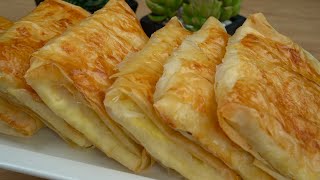 Quick Cheese Pie Recipe Perfect Taste [upl. by Ahsinnor]