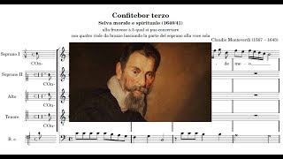 Claudio Monteverdi  Confitebor tibi III 164041 [upl. by Morita]