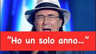 Al Bano confessione in lacrime”Ho un solo anno…” [upl. by Leorsiy16]