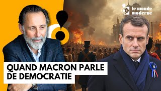 Selon Macron cest le peuple qui décide Chiche [upl. by Enitnelav]