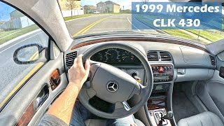 POV Drive HD 4K  1999 MercedesBenz CLK 430 [upl. by Glaab]