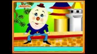 HUMPTY DUMPTY SAT ON A WALL  NURSERY RHYMES [upl. by Ecyaj]