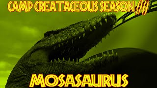 Netflix Jurassic world camp cretaceous season 4 MOSASAURUS [upl. by Joelynn]