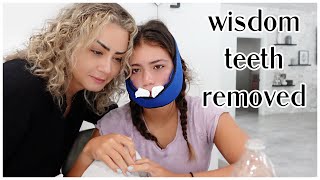 ALISSON GETS HER WISDOM TEETH REMOVED  SISTER FOREVER [upl. by Ermanno]