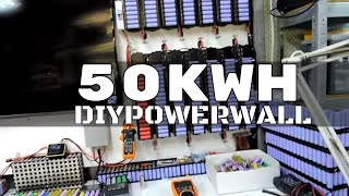 Second DIY Powerwall in service FIFTY kWh of storage [upl. by Eked510]