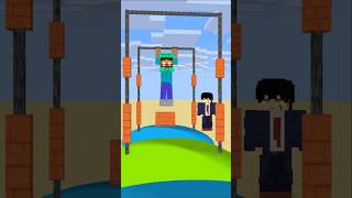 HELP Herobrine Pull Up Jump friendship shorts trending anime [upl. by Gibeon175]