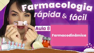 Farmacodinâmica  Aula 8  Farmacologia rápida e fácil  Flavonoide [upl. by Pompea]