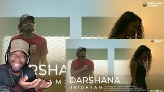 Darshana  Official Video Song  Hridayam  Pranav  Darshana  Vineeth Hesham MerrylandREACTION [upl. by Aticilef]