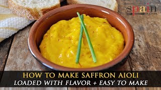 The Ultimate Saffron and Garlic Aioli Recipe [upl. by Ahselrac122]