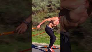 Roller ski training summer motivation rollerski short [upl. by Ranson]