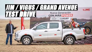 TEST DRIVE RÁPIDO 118  NUEVAS PICKUPS  JMC VIGUS  JIM REMAX  JMC GRAND AVENUE  OFFROAD [upl. by Gwenora]