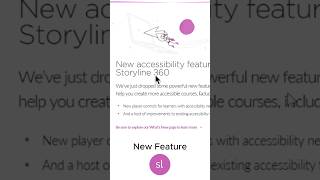 Enhance Your eLearning Articulate 360 and Storylines Latest Update July 2024 shorts [upl. by Fabi]