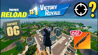 OG Fortnite Reload  High Kill Gameplay  Keyboard amp Mouse [upl. by Garmaise325]