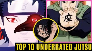 NARUTO Top 10 Underrated Jutsu From ‘Naruto’ That Dont Get Enough Credit [upl. by Xela]