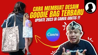 Cara Membuat Desain Di Canva Gratis Tema Goodie Bag Bakery Terbaru 2023 [upl. by Comfort]