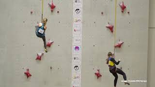 IFSC Youth European Cup 2024 Speed Climbing [upl. by Adelheid387]