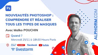 Comprendre et réaliser tous les types de masques dans Photoshop [upl. by Plante]