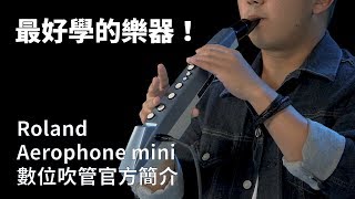 最好學的樂器！Roland Aerophone mini數位吹管官方簡介 [upl. by Yduj]