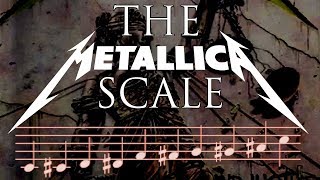 How To Write Metal Riffs using the METALLICA SCALE  Composition  Guitar Lesson [upl. by Kwasi]