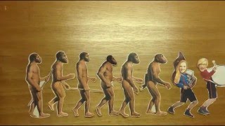 Evolutie mens animatie [upl. by Noyek337]