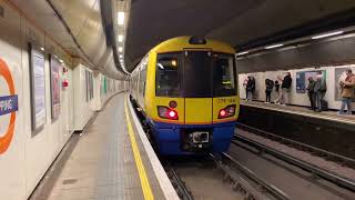 London Overground Train Leaving Wapping Station no2 [upl. by Wolbrom]