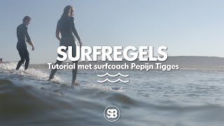 Leren surfen  5 Surfregels [upl. by Ydieh]