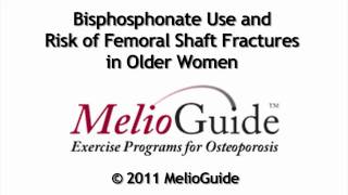 Femoral Fractures and Bisphosphonates [upl. by Omlesna]