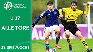 REVIERDERBY amp RB an der Spitze  Alle Tore BJuniorenBundesliga Woche 13 [upl. by Thay991]