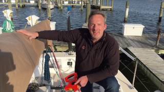 Measuring Sailboat Halyards  Expert Advice [upl. by Earas732]