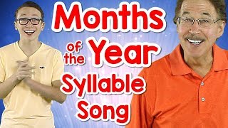 Months Of The Year Song  Nursery Rhymes and Kids Songs For Children [upl. by Manley]