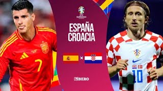 🔥🔥🔥España 🇪🇸 Vs Croacia 🇭🇷  Uefa Eurocopa alemania 🇩🇪 2024  Fase De Grupos  Grupo B🔥🔥🔥 [upl. by Bunce858]