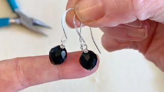 How to Make Earrings in Less Than 2 Minutes [upl. by Lenore]