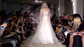 Spring 2015 Bridal Fashion Show  Carolina Herrera New York [upl. by Pohsib]