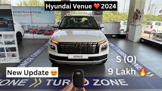 2024 Hyundai Venue ❤️ S O 9L🔥 New Updated features 😍 hyundai venue [upl. by Terrye]