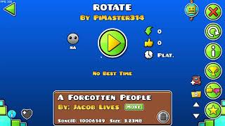 Hey Can you all teach me how to beat this awesome plaformer level called Rotateq mark [upl. by Arykahs]