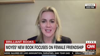 Jojo Moyes discusses new work quotSomeone Elses Shoesquot [upl. by Lorenza]