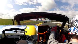 DRY supercharged mx5 vs stripped out mx5 [upl. by Monie]