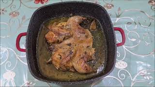 Faraona al forno ricetta facileBaked guinea fowl easy recipe [upl. by Krongold313]