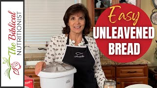 How to Make Unleavened Bread from the Bible  An Israeli Classic [upl. by Pomcroy]