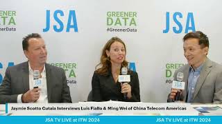 JSA TV Interview with Luis Fiallo amp Ming Wei at ITW 2024 [upl. by Lesh]