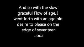 Stevie Nicks Edge of Seventeen Lyrics [upl. by Nitreb]