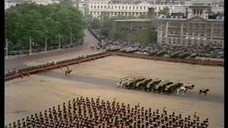 Scots Guards trooping the Colour 1977 Part 3 [upl. by Jonah602]