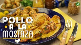 Pollo a la Mostaza en 8 pasos sencillos  Paulina Cocina [upl. by Buff]