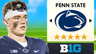 I Takeover Penn State in NCAA Football 24 [upl. by Phionna]