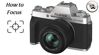 How to Focus  fujixt200 [upl. by Vange]