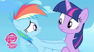 Friendship is Magic Season 5  Twilight Sparkle amp Young Rainbow Dash Official Clip [upl. by Milo]