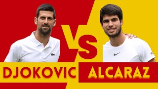 Djokovic vs Alcaraz in Epic Olympics Gold Medal Duel [upl. by Hannazus]