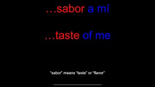 Eydie Gormé “Sabor a mí” lyrics in Spanish  English [upl. by Ylluz]