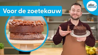 Gek op CHOCOLADE Maak deze heerlijke chocoladetaart  Allerhande [upl. by Odey95]